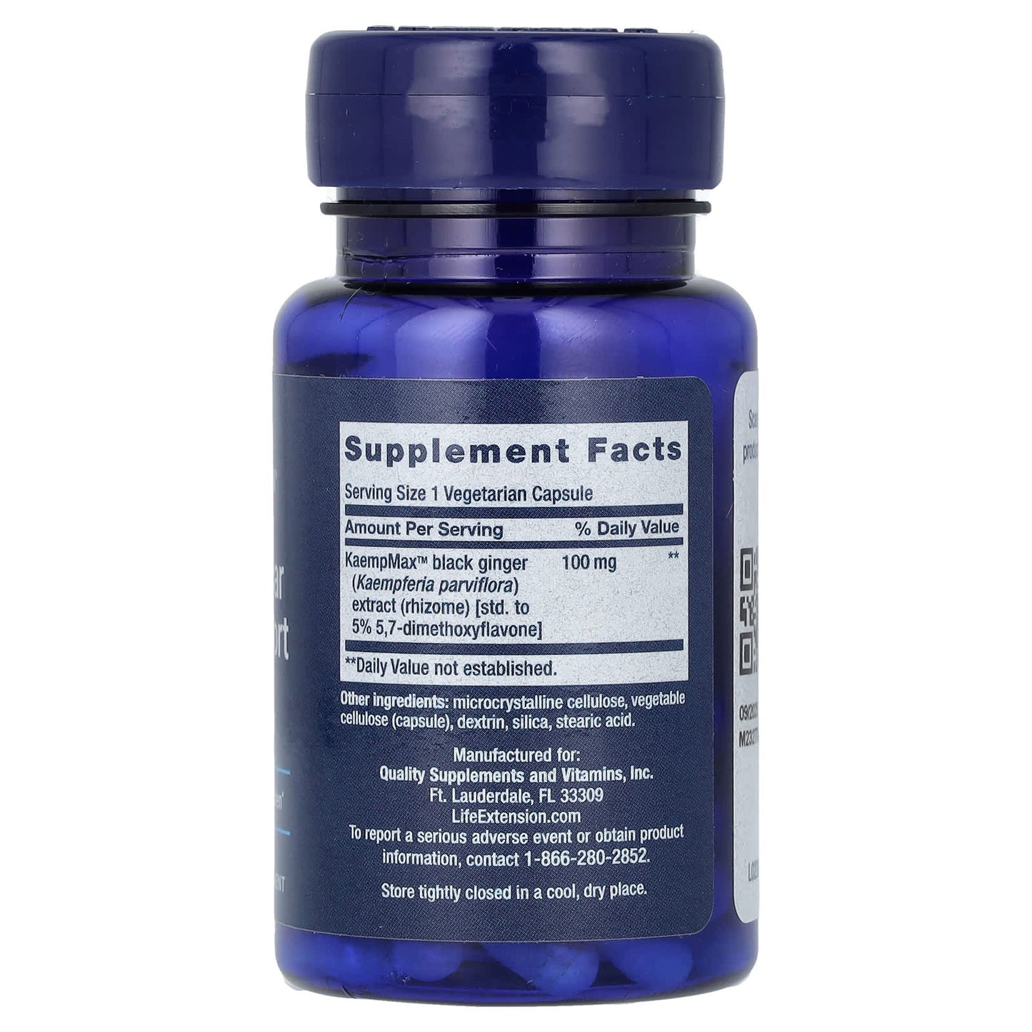 Life Extension, Male Vascular Sexual Support, 100 mg, 30 Vegetarian Capsules