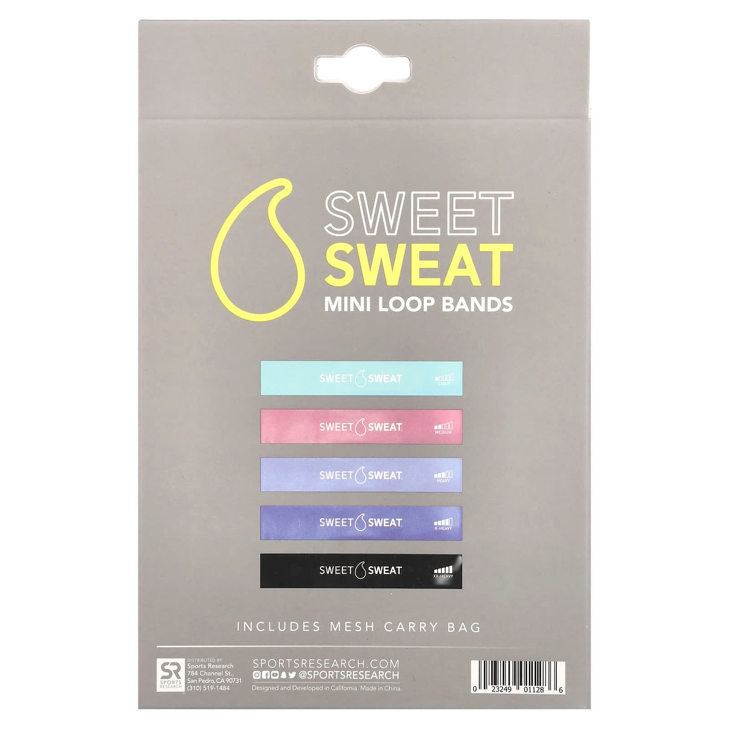 Sports Research, Sweet Sweat®, Mini Loop Bands, 5 Loop Bands - Image 2