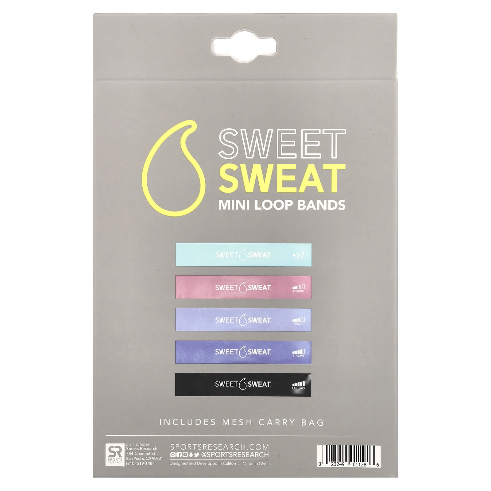 Sports Research, Sweet Sweat®, Mini Loop Bands, 5 Loop Bands - Image 2