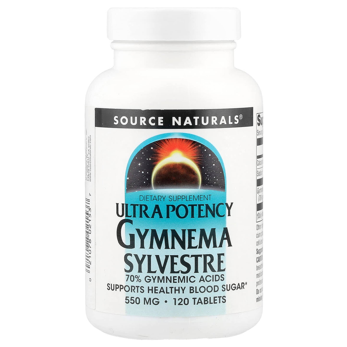 Source Naturals, Ultra Potency Gymnema Sylvestre, 120 Tablets - Image 1