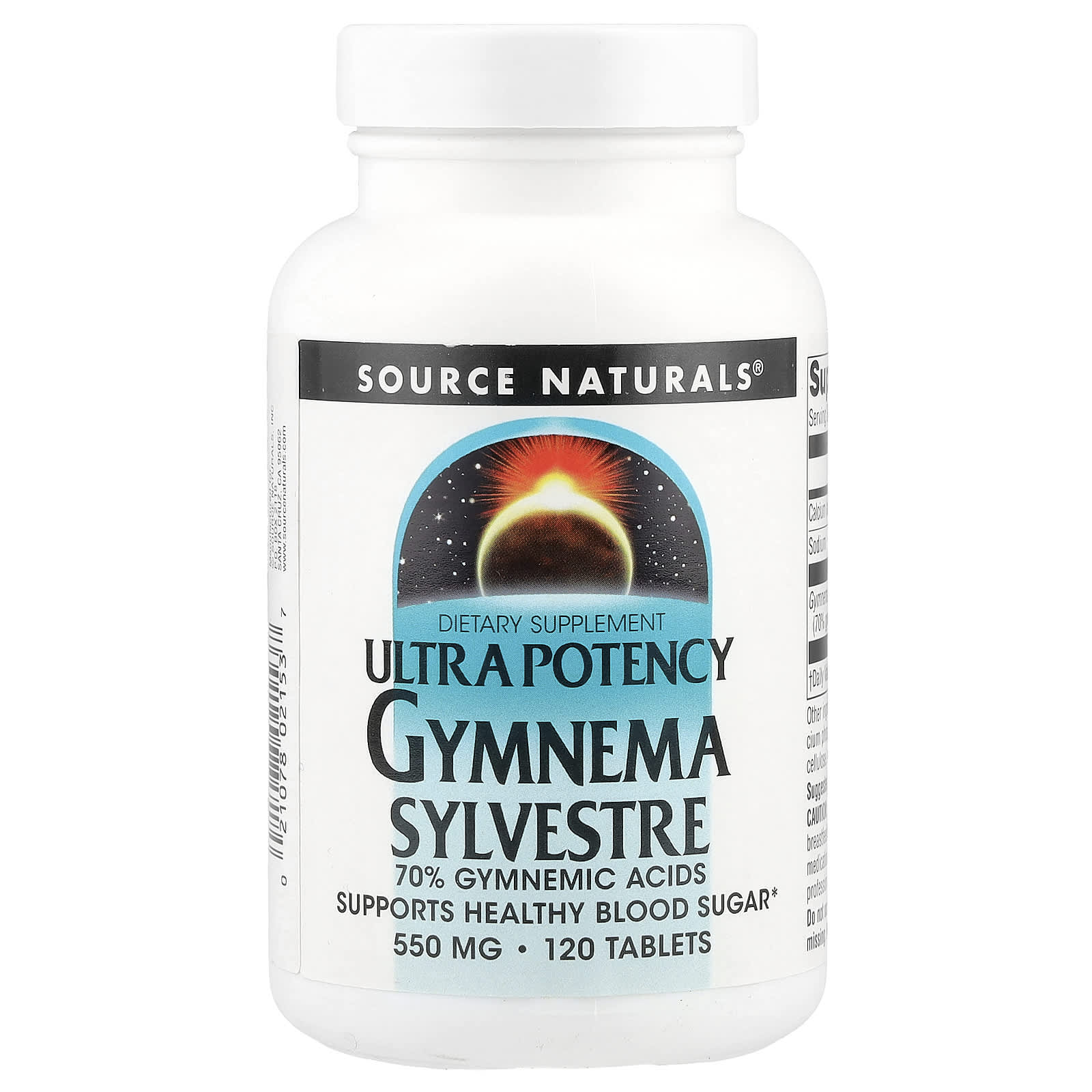 Source Naturals, Ultra Potency Gymnema Sylvestre, 120 Tablets - Image 1
