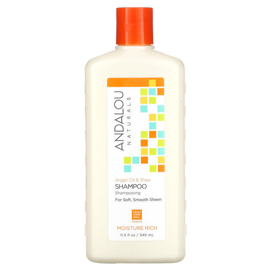 Argan Oil & Shea Shampoo for Soft, Smooth Hair - Vegan & Cruelty Free - Image 1