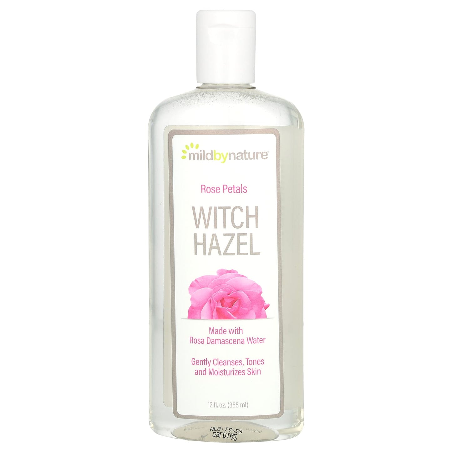 Rose Petals Witch Hazel by Mild By Nature: Gentle Toner for All Skin Types - Image 1