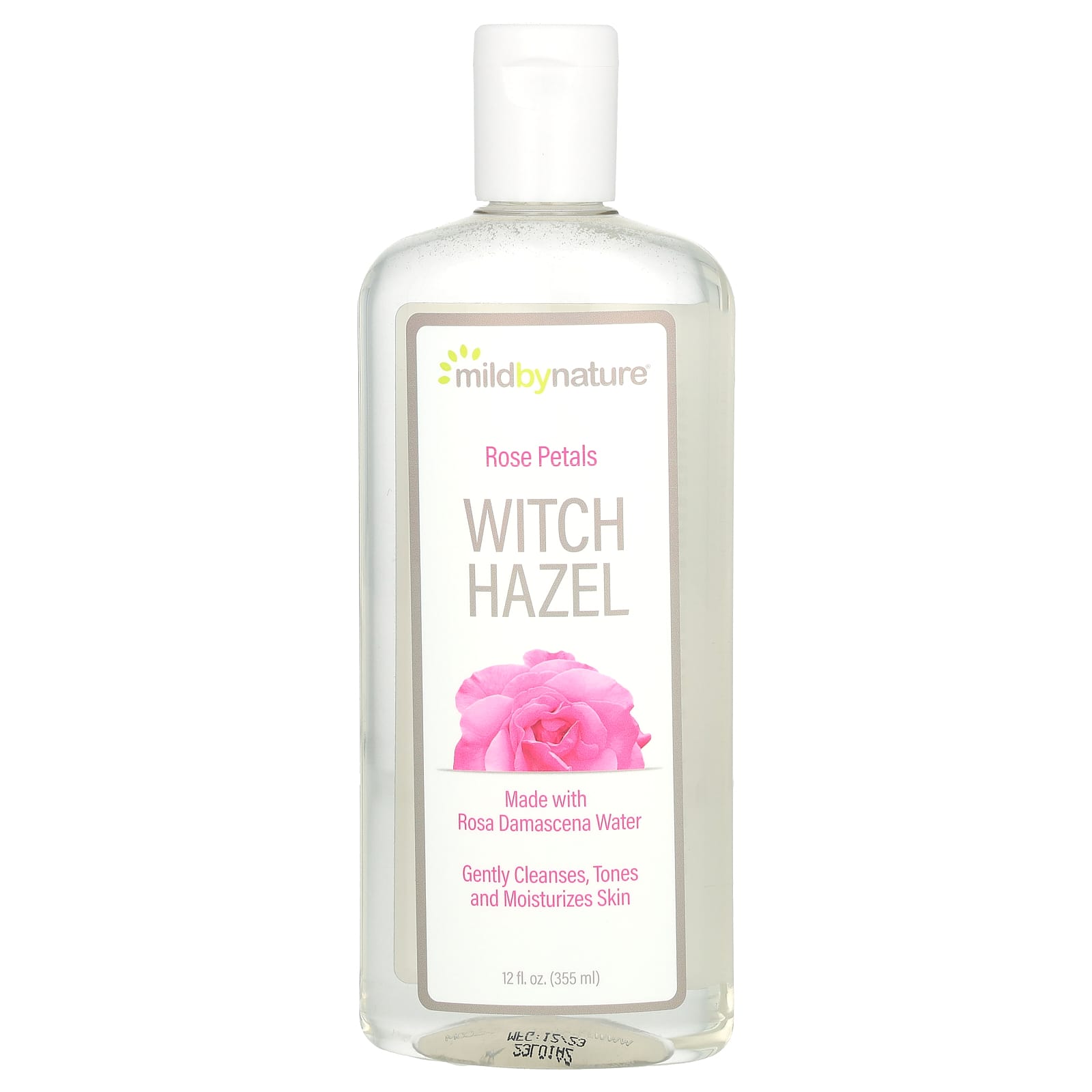 Rose Petals Witch Hazel by Mild By Nature: Gentle Toner for All Skin Types - Image 1
