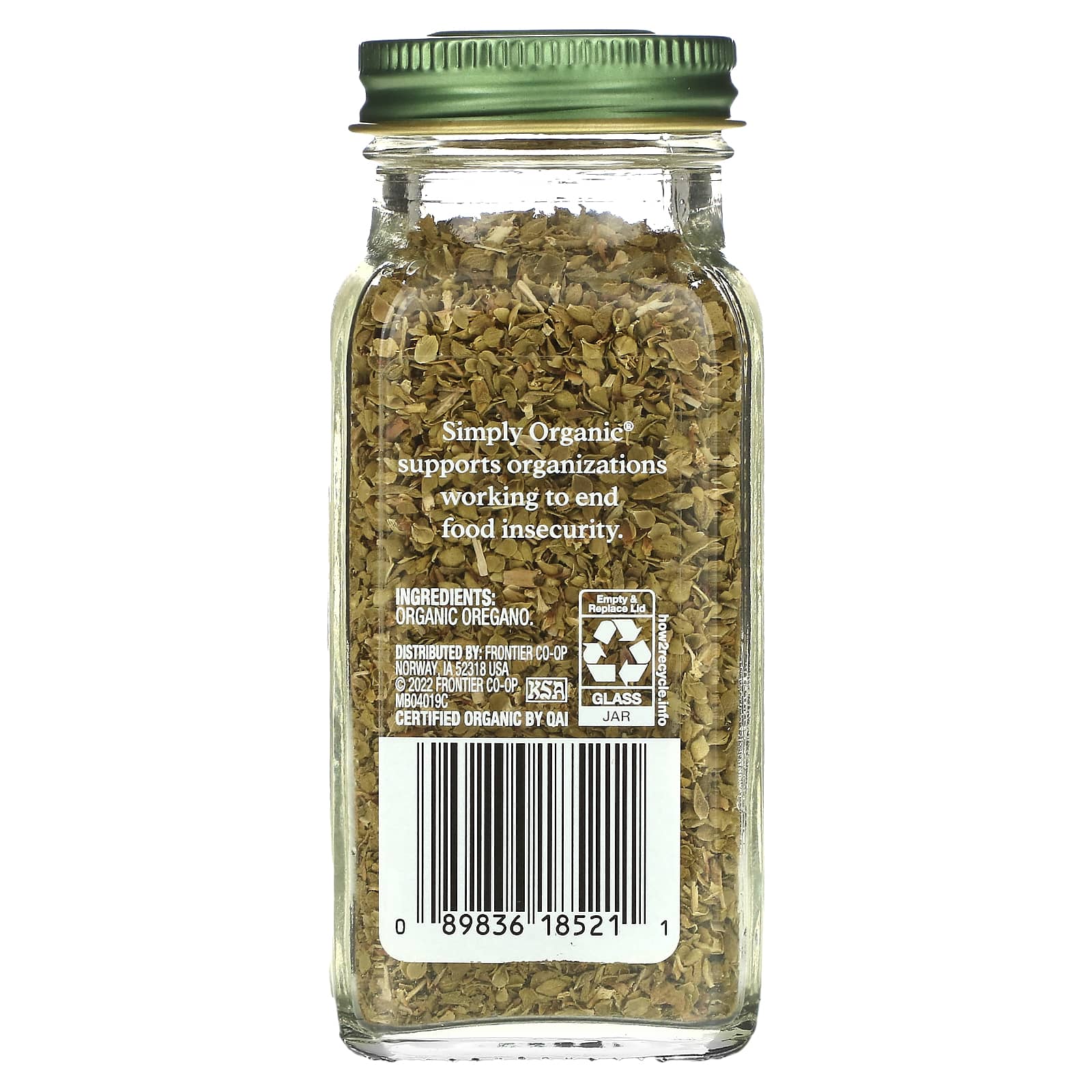Simply Organic, Oregano, 0.75 oz (21 g) - Image 2