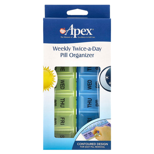 Apex Weekly Pill Organizer for Easy Medication Management - Image 1