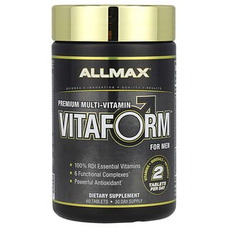 ALLMAX Vitaform Men's Multi Vitamin, 60 Tablets - High Performance Nutrition