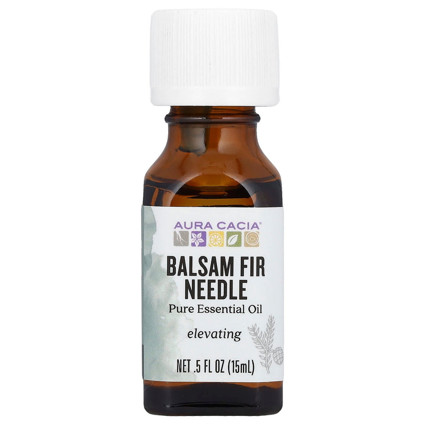Balsam Fir Essential Oil for Mood Boosting - Aura Cacia Pure Oil - Image 1