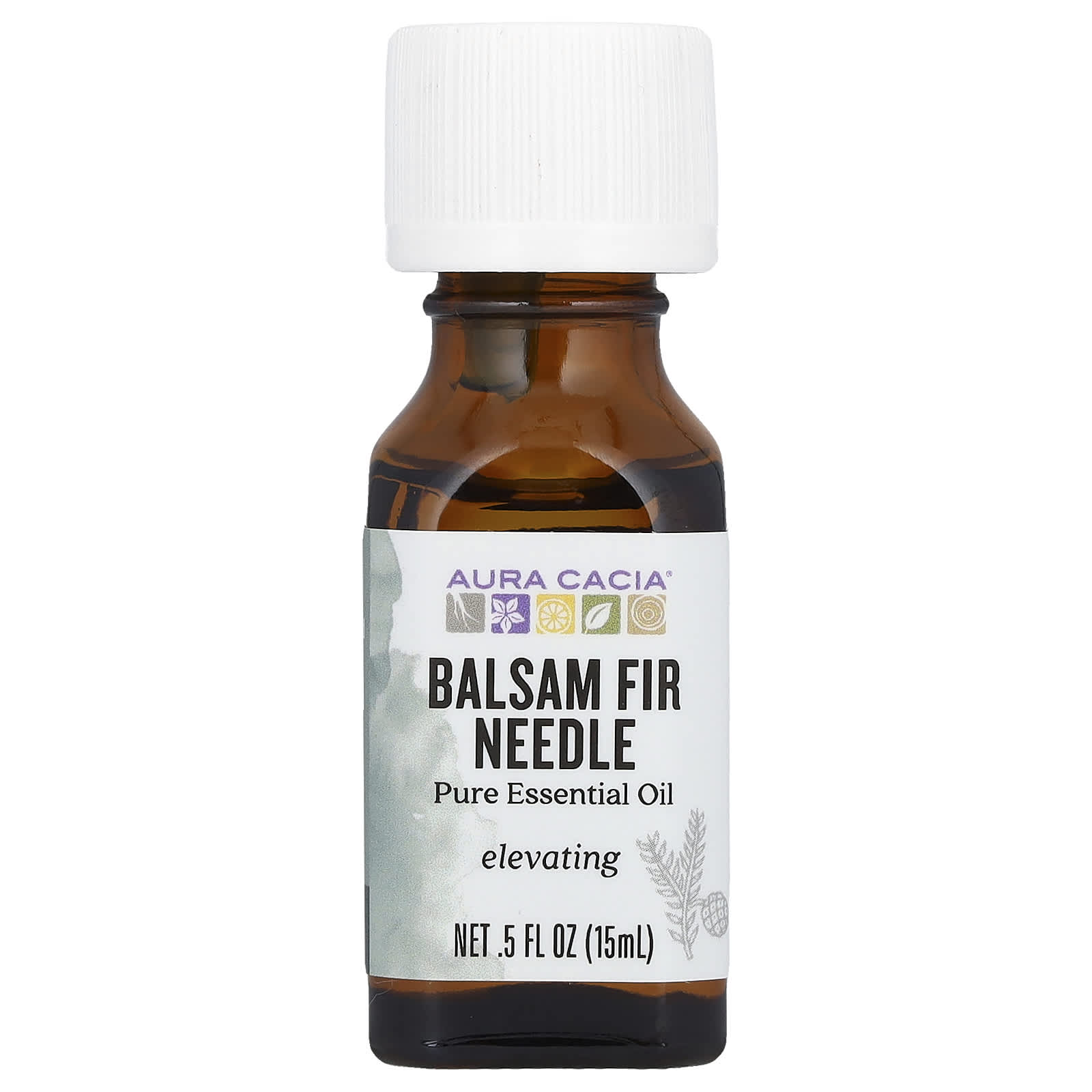 Balsam Fir Essential Oil for Mood Boosting - Aura Cacia Pure Oil - Image 1