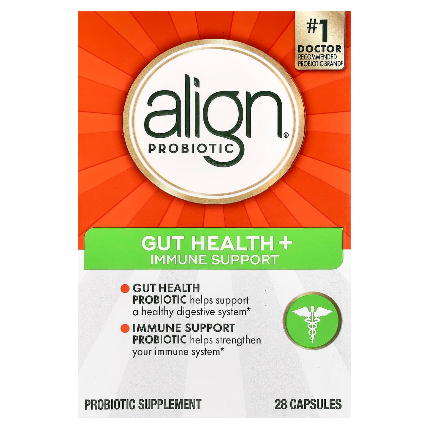 Probiotics for Gut Health & Immune Support - 28 Capsules - Image 1
