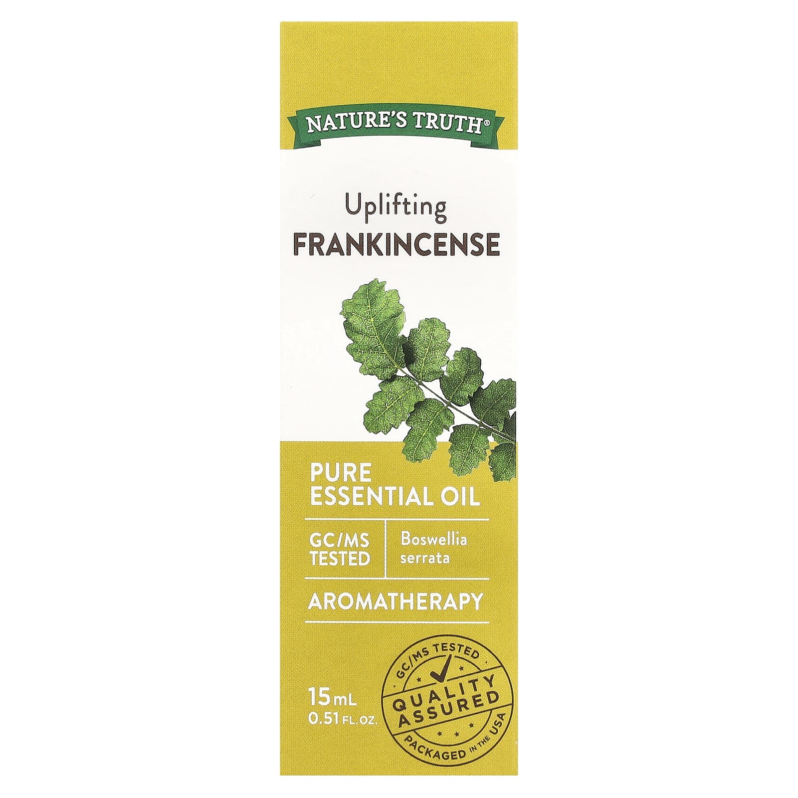 Nature's Truth, Pure Essential Oil, Uplifting Frankincense, 0.51 fl oz (15 ml) - Image 2
