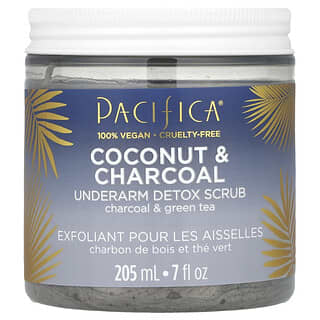 Natural Underarm Detox Scrub by Pacifica - Coconut & Charcoal