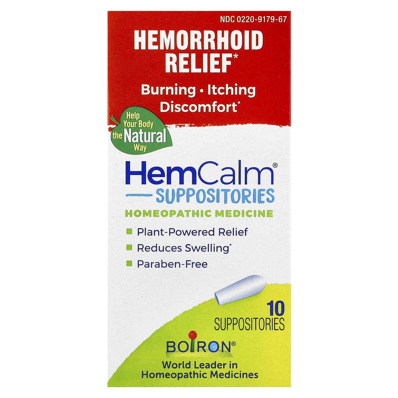 Natural Hemorrhoid Relief with Boiron HemCalm Suppositories - Image 1