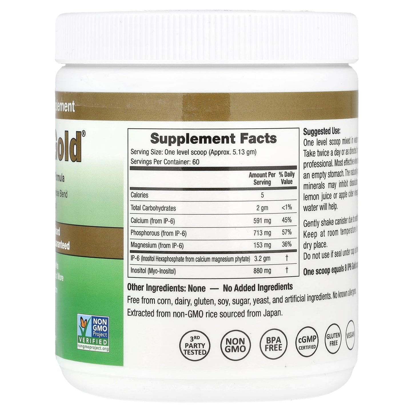 IP-6 Gold Immune Support Formula, 308g - Image 2