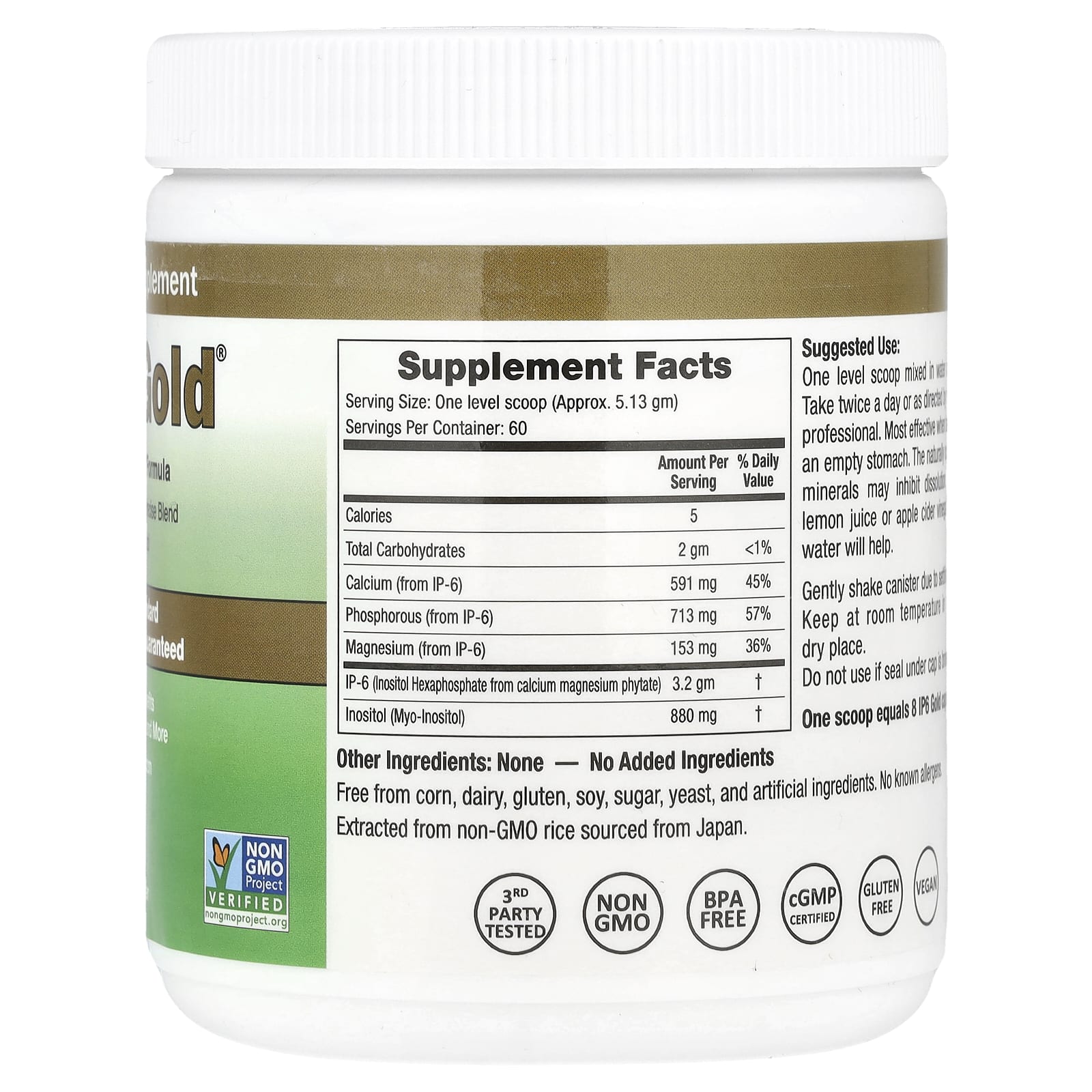 IP-6 Gold Immune Support Formula, 308g - Image 2