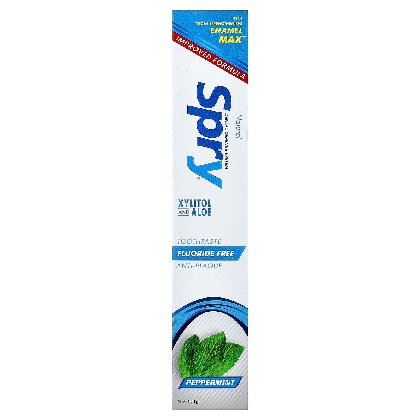 Xlear, Spry, Fluoride Free Toothpaste, Peppermint, 5 oz (141 g) - Image 2