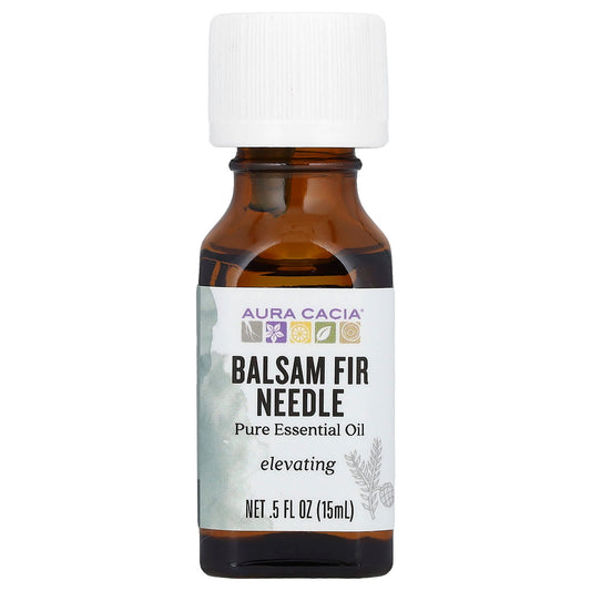 Balsam Fir Essential Oil for Mood Boosting - Aura Cacia Pure Oil - Image 1