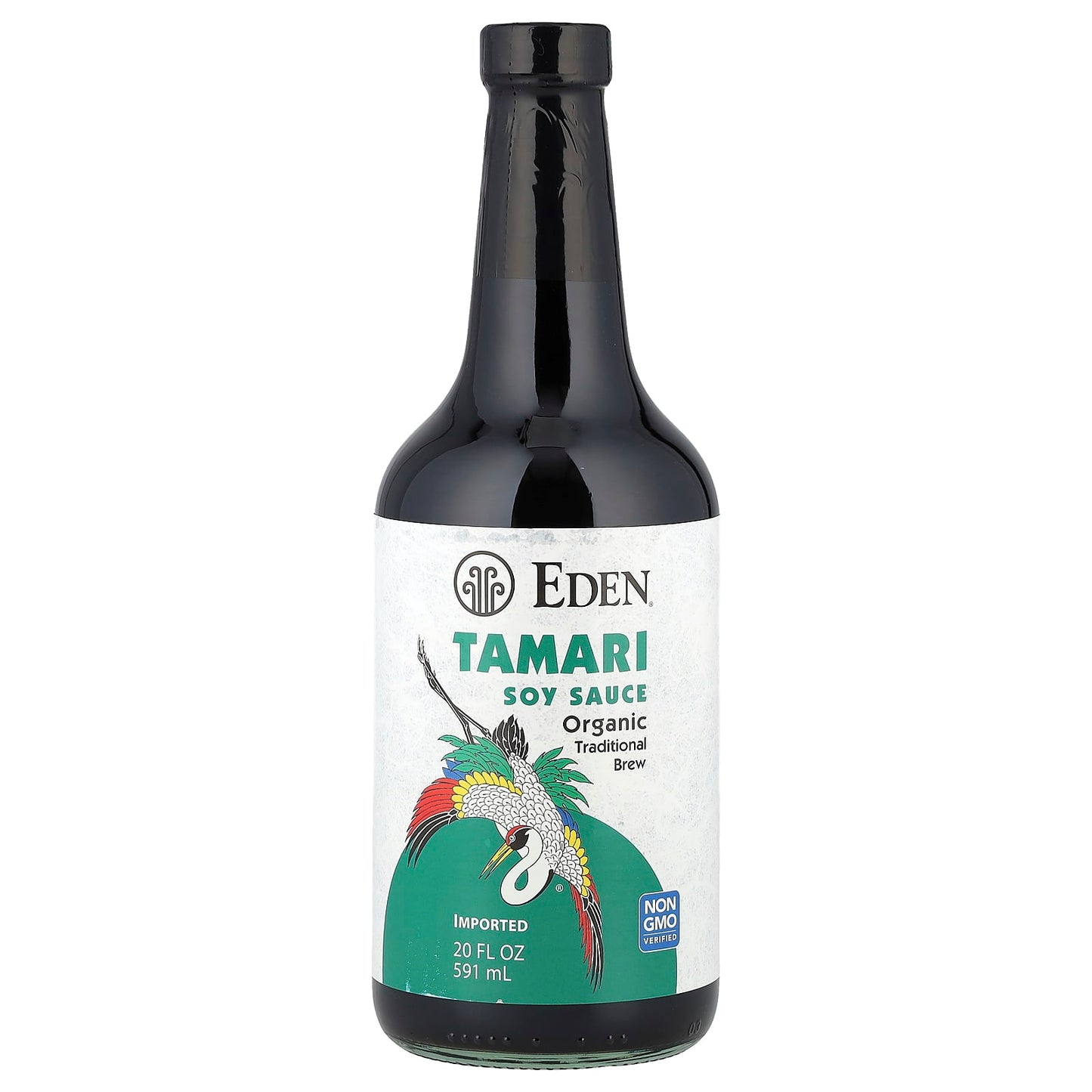 Certified Organic Tamari Soy Sauce by Eden Foods - 20 fl oz - Image 1