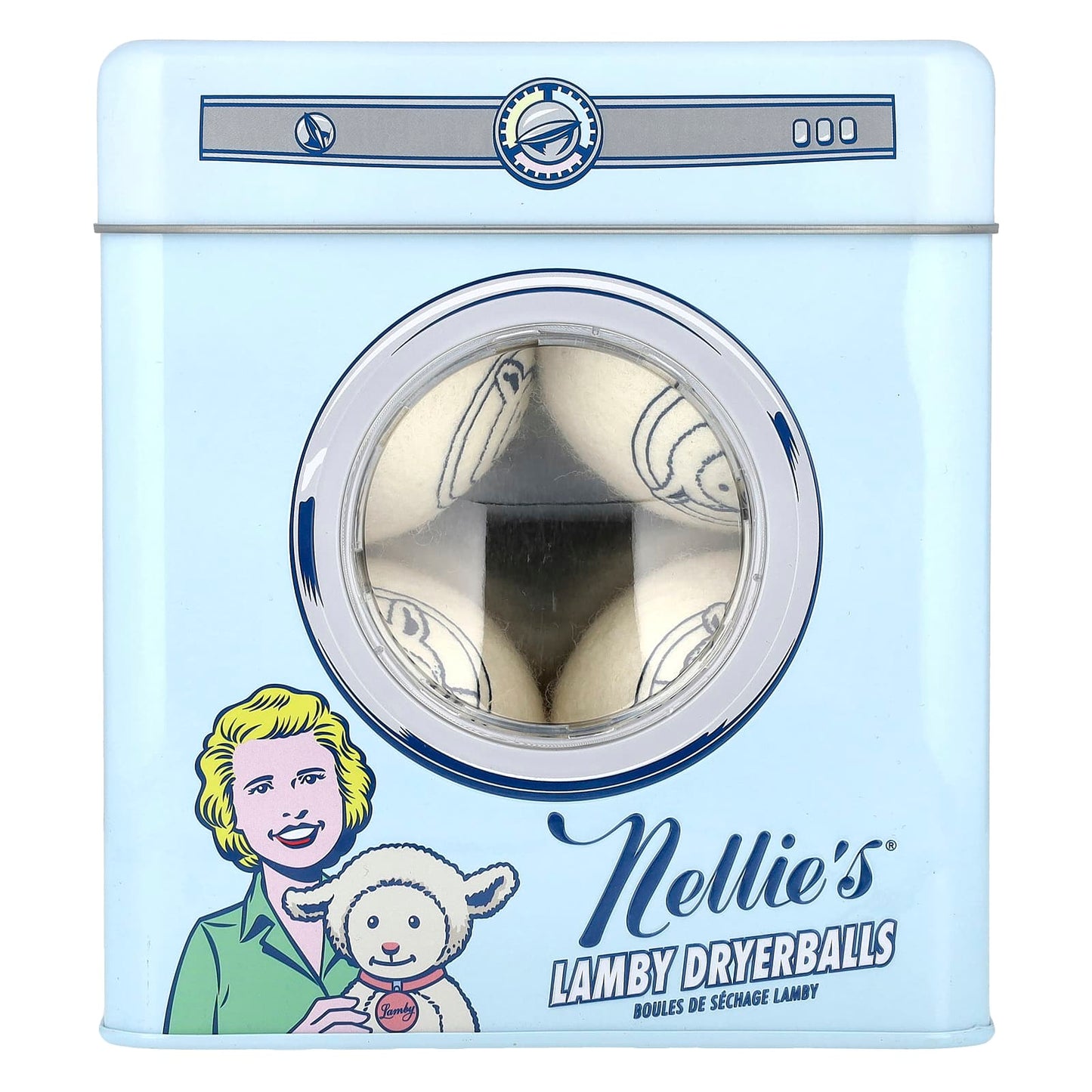 Nellie's, Lamby Dryerballs, 4 Pack - Image 1