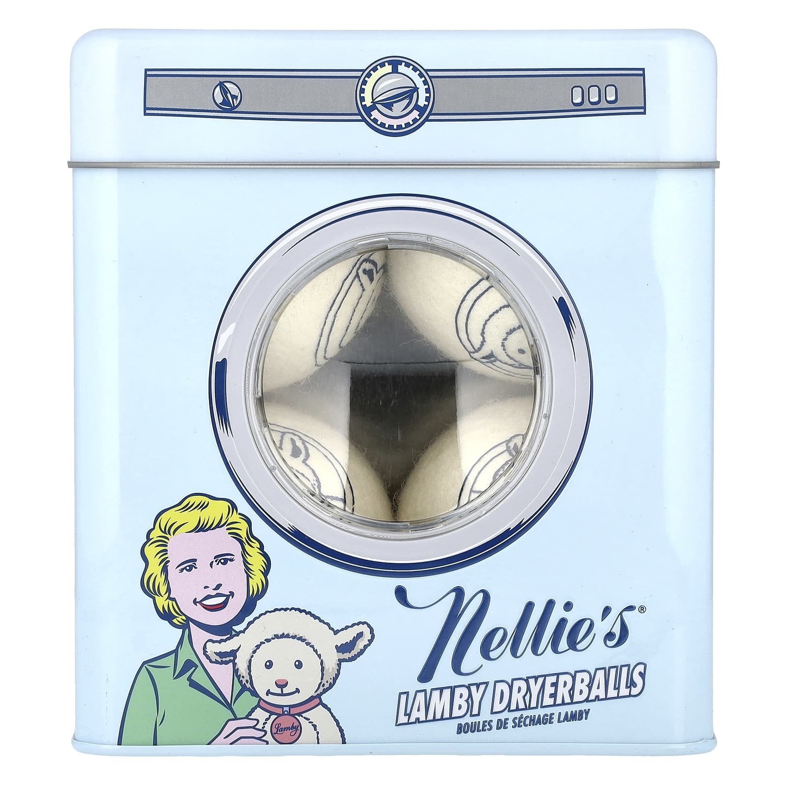 Nellie's, Lamby Dryerballs, 4 Pack - Image 1