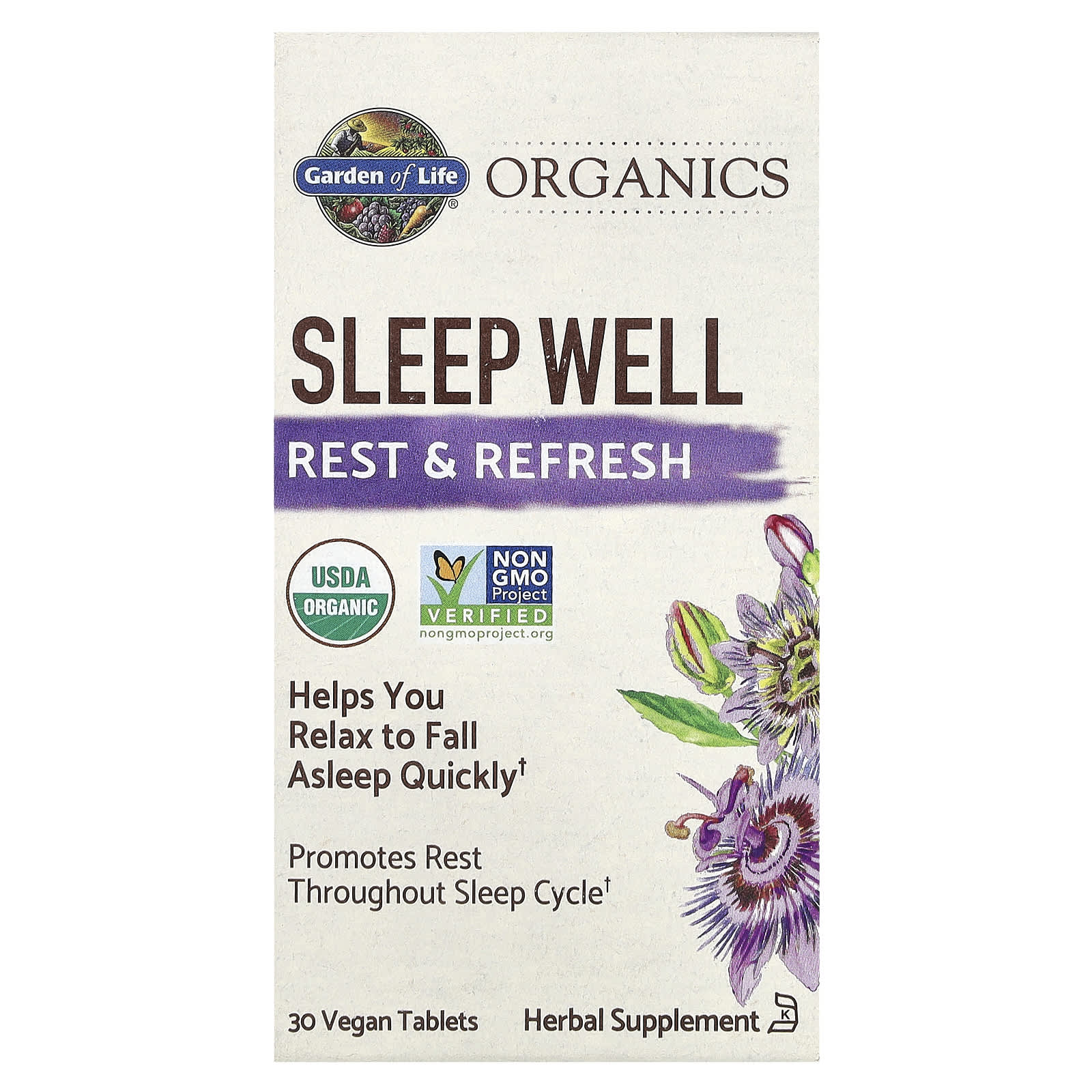 Sleep Better with Organic Garden of Life Sleep Well Supplements - Image 1