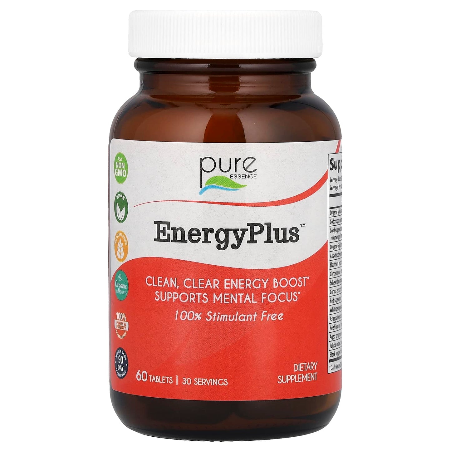 Pure Essence, EnergyPlus™, 60 Tablets - Image 1