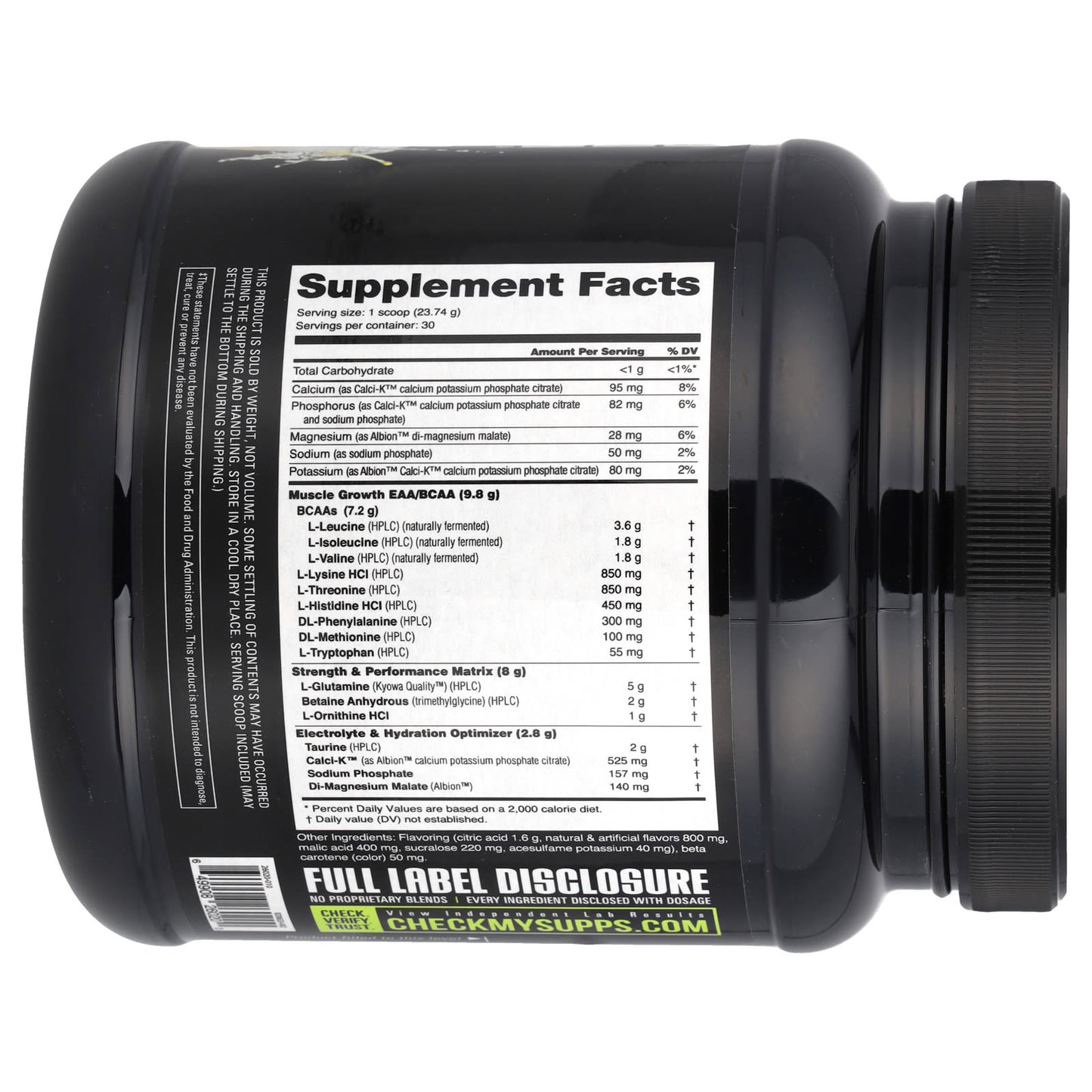 NutraBio, Intra Blast, Intra Workout Amino Fuel, Passion Fruit, 1.6 lb (712 g) - Image 2