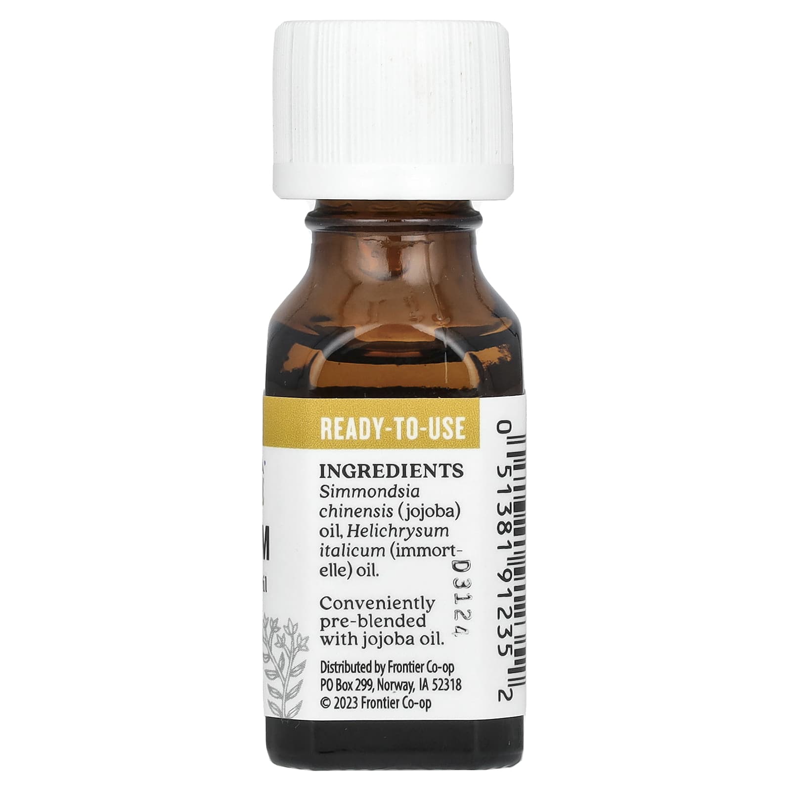 Aura Cacia Helichrysum Essential Oil Blend for Mindful Balance, 0.5 fl oz (15 ml) - Image 2