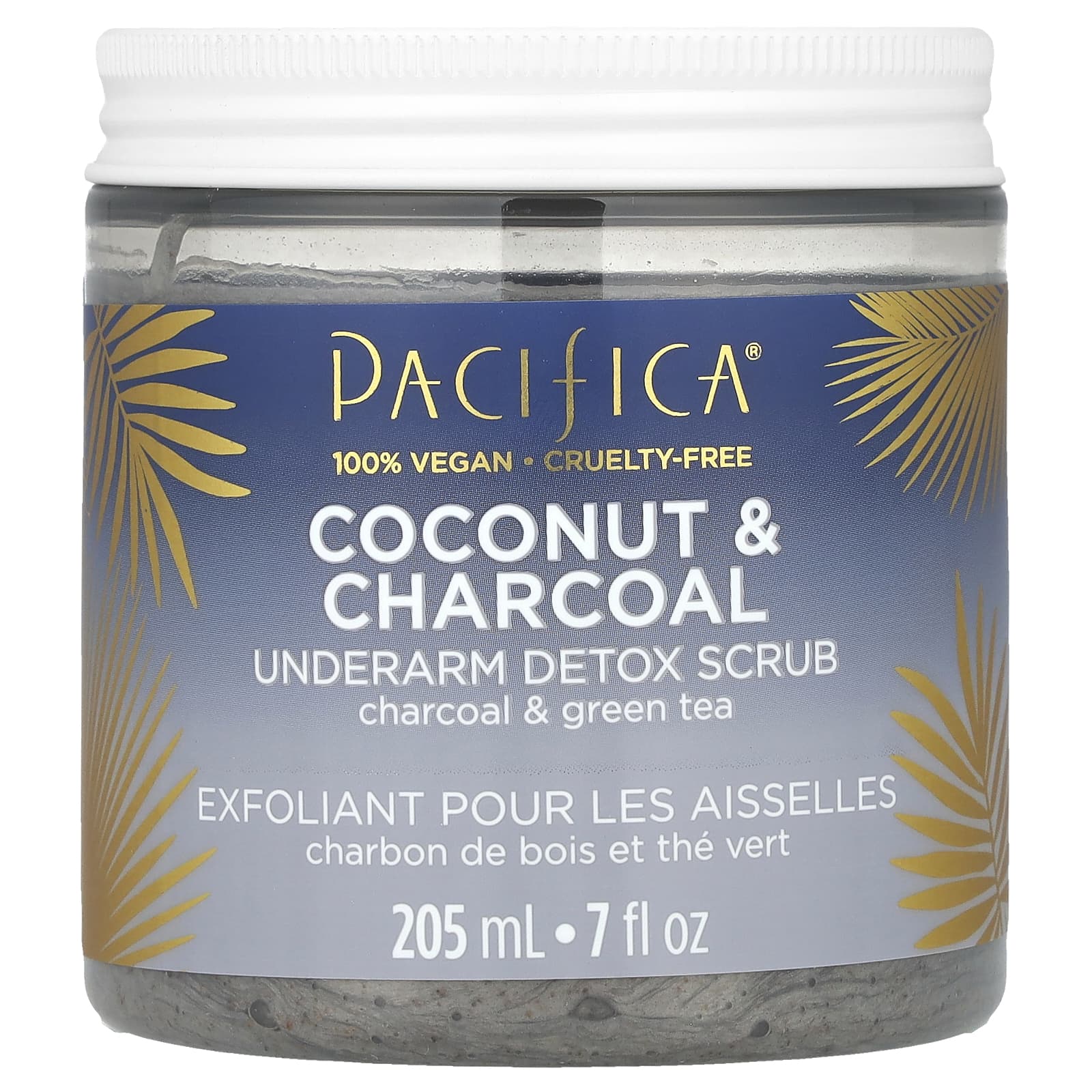 Pacifica, Coconut & Charcoal, Underarm Detox Scrub, 7 fl oz (205 ml) - Image 1