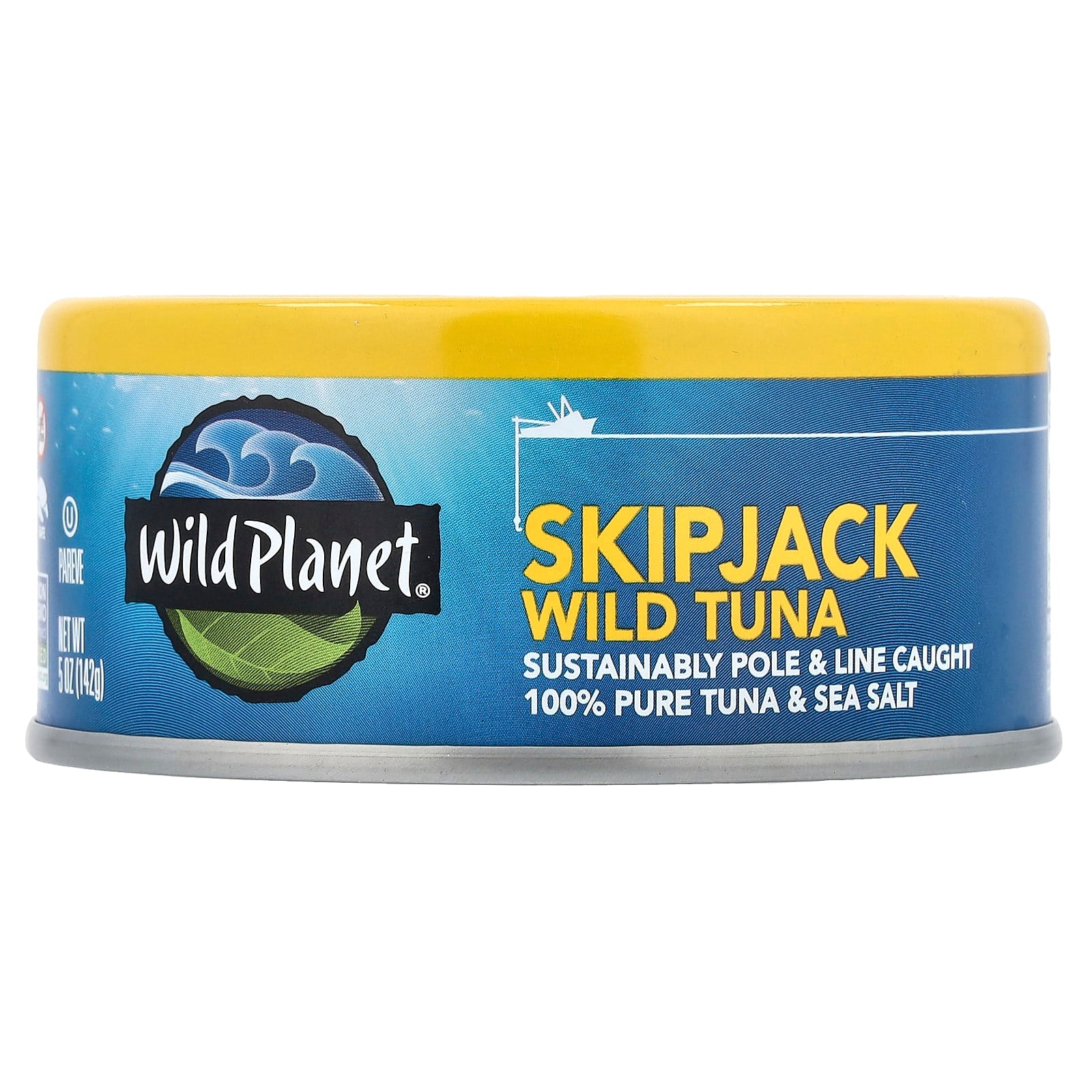 Wild Planet, Skipjack Wild Tuna, 5 oz (142 g) - Image 1