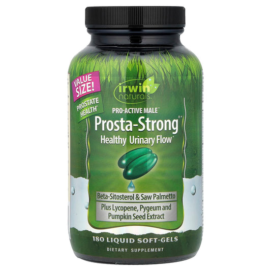 Irwin Naturals Pro-Active Male Prosta-Strong for Healthy Urinary Flow - Image 1