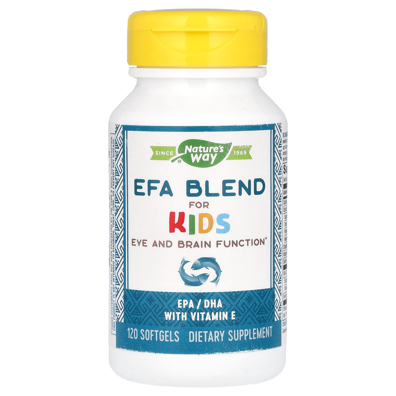 Nature's Way, EFA Blend for Kids, 120 Softgels - Image 1