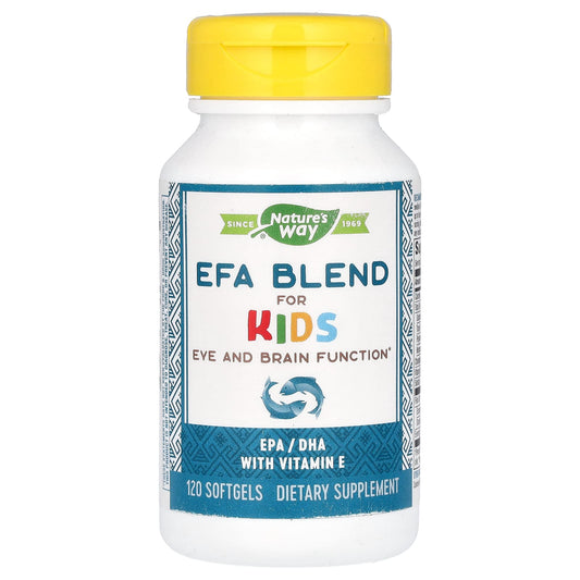 Nature's Way, EFA Blend for Kids, 120 Softgels - Image 1