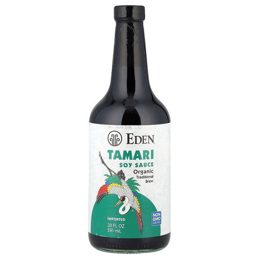 Certified Organic Tamari Soy Sauce by Eden Foods - 20 fl oz - Image 1