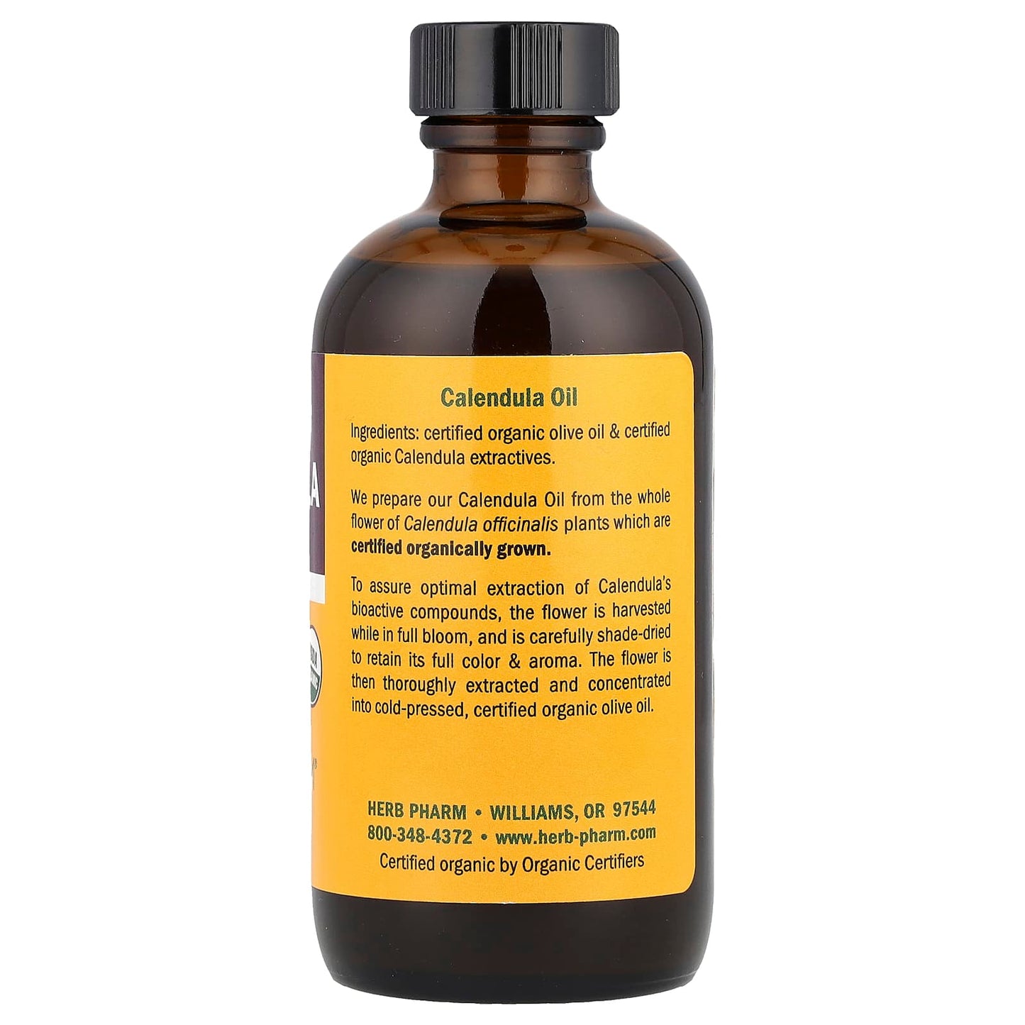 Calendula Oil by Herb Pharm - USDA Organic, Skin Soothing - Image 2