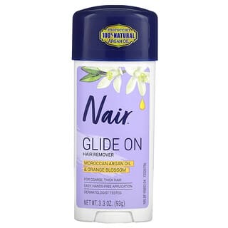 Nair Glides On Hair Remover for Coarse Hair, Easy to Use