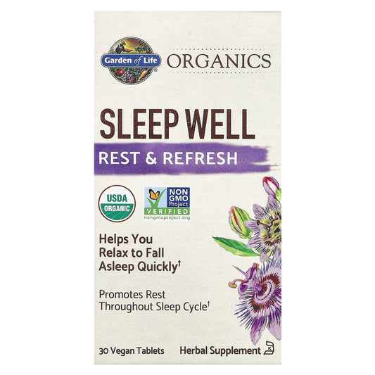 Sleep Better with Organic Garden of Life Sleep Well Supplements - Image 1