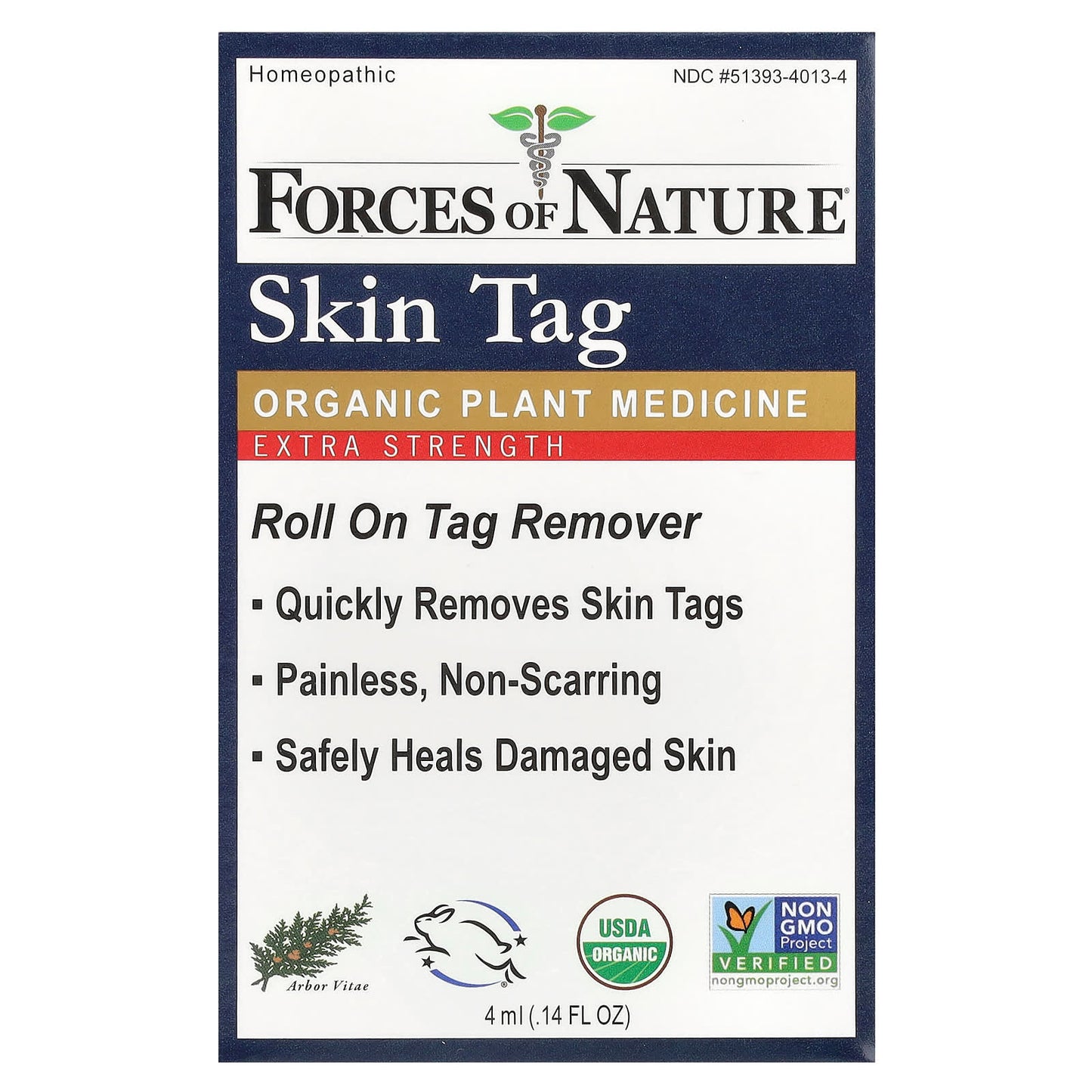 Extra Strength Skin Tag Remover - USDA Organic & Non-GMO - Image 1
