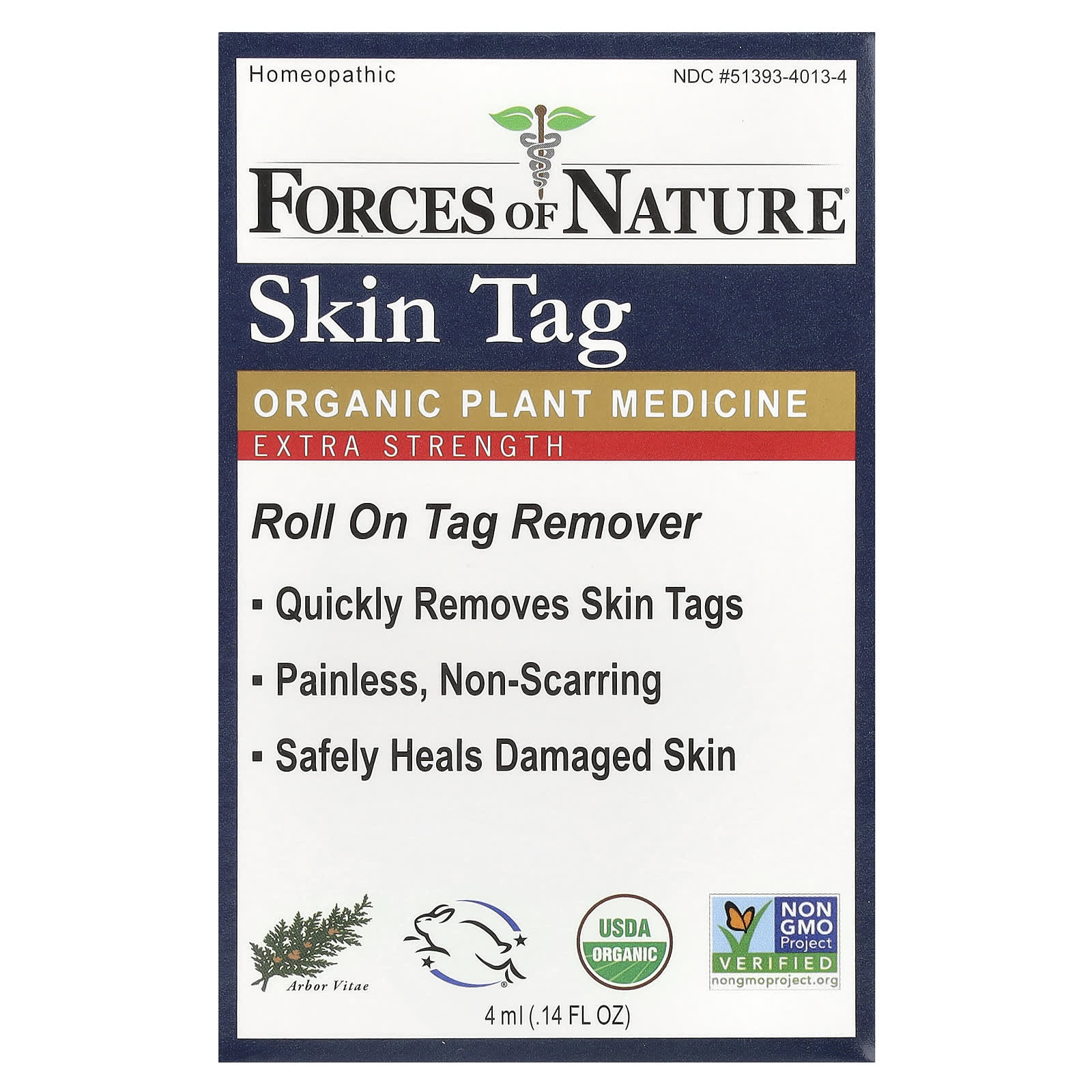Extra Strength Skin Tag Remover - USDA Organic & Non-GMO - Image 1