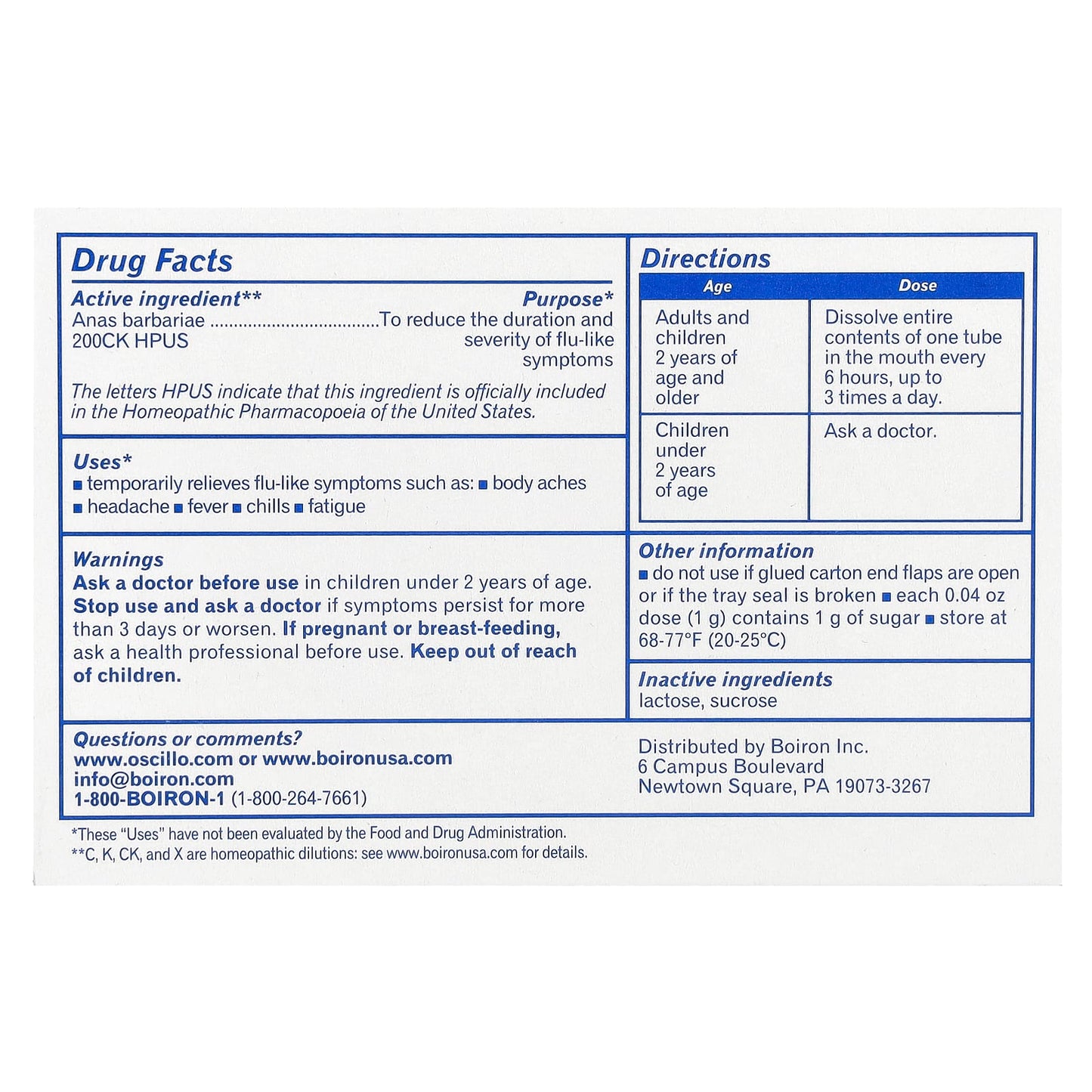 Boiron Oscillococcinum - Natural Relief from Flu Symptoms - Image 2