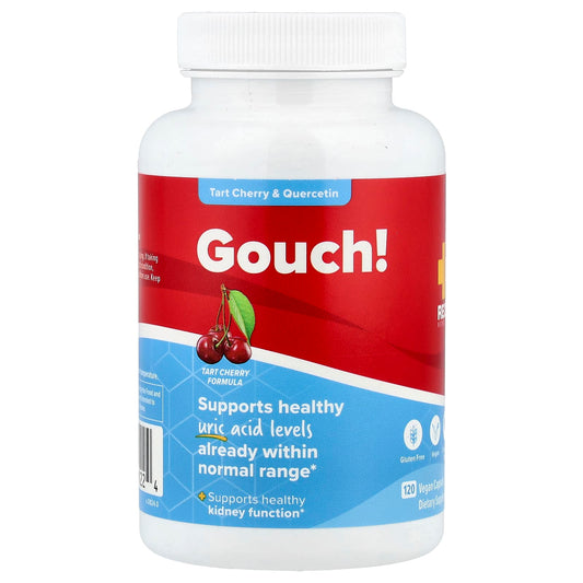 Redd Remedies, Gouch!, Tart Cherry & Quercetin, 120 Vegan Capsules - Image 1