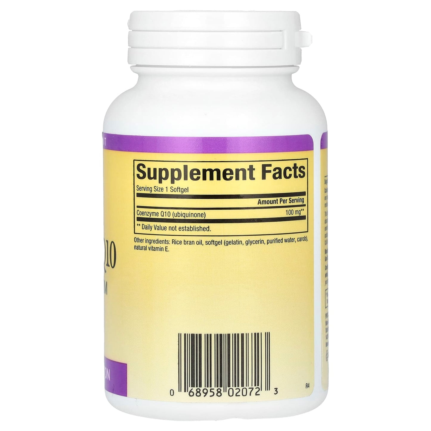 Natural Factors, Coenzyme Q10, 100 mg, 120 Softgels - Image 2