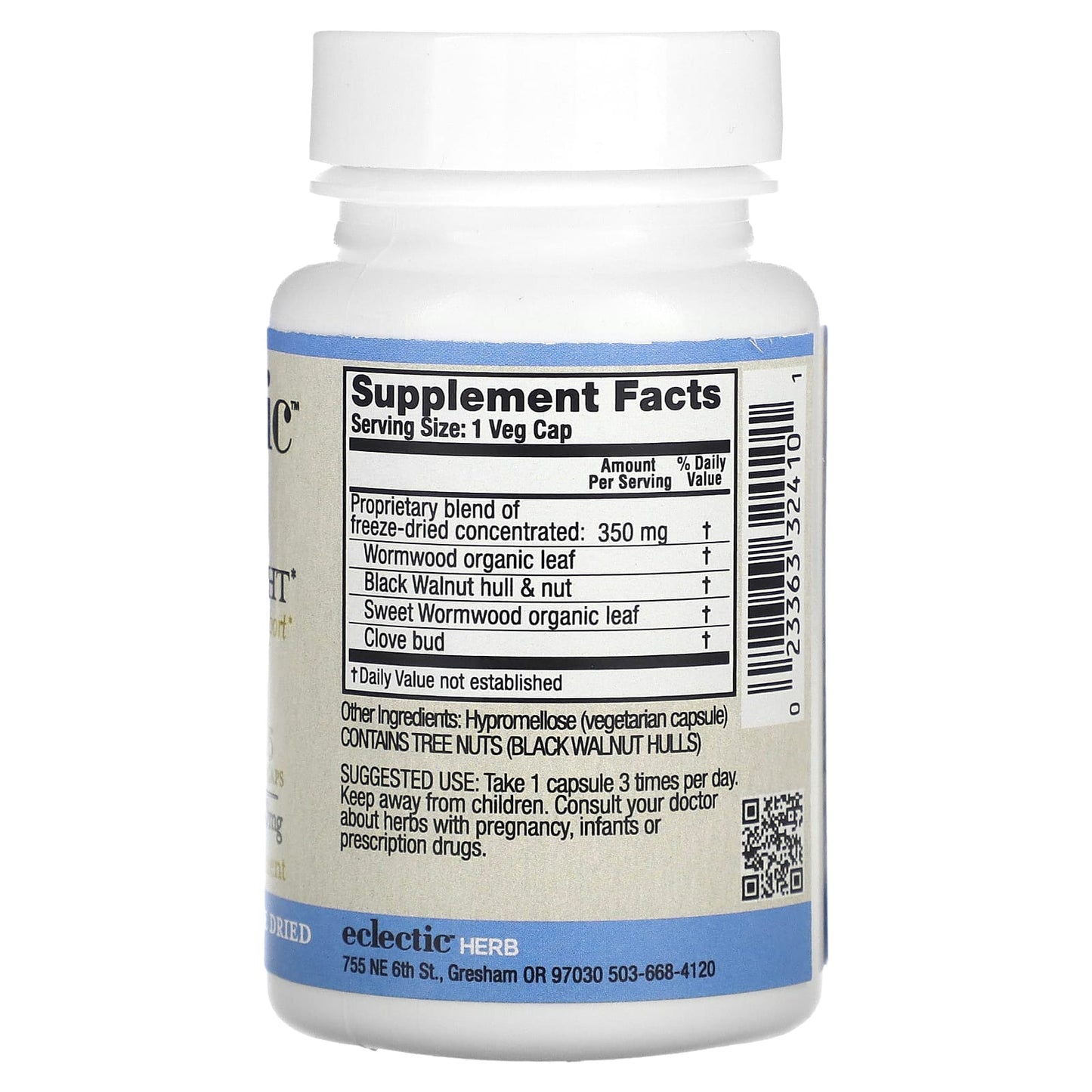 Eclectic Herb Intestinal Support Freeze Dried Capsules - 45 Veg Caps - Image 2