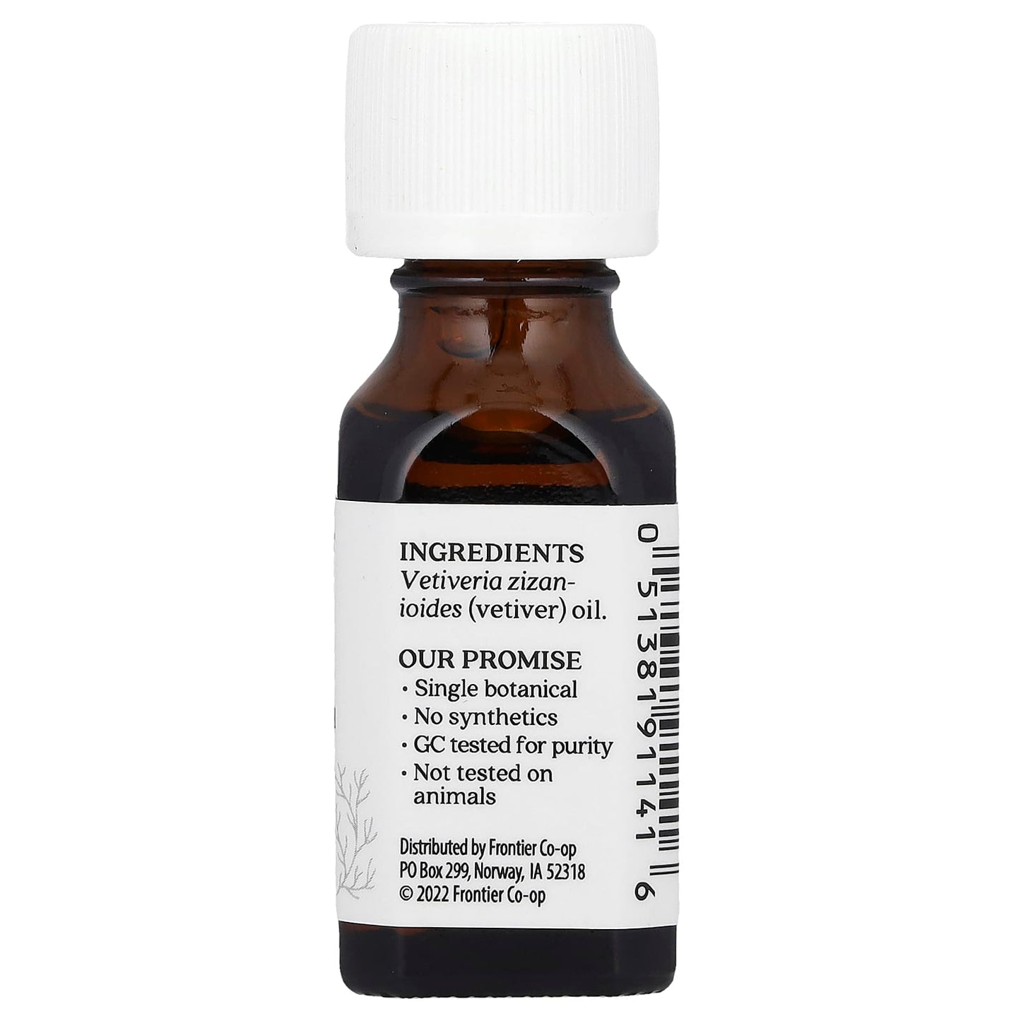 Aura Cacia Pure Vetiver Essential Oil for Relaxation and Calm (0.5 fl oz) - Image 2