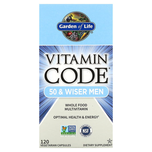 Whole Food Multivitamin for Men Over 50 | Garden of Life - Image 1