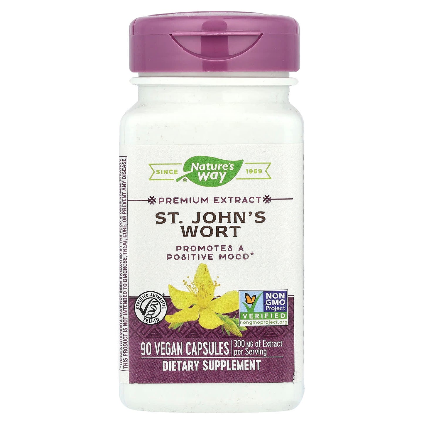 Nature's Way, St. John's Wort, 90 Vegan Capsules - Image 1