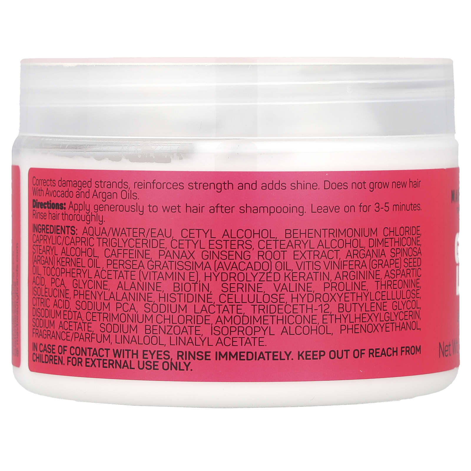 Marc Anthony, Grow Long™, Restoring, Anti-Breakage Hair Mask, 10.4 oz (295 g) - Image 2