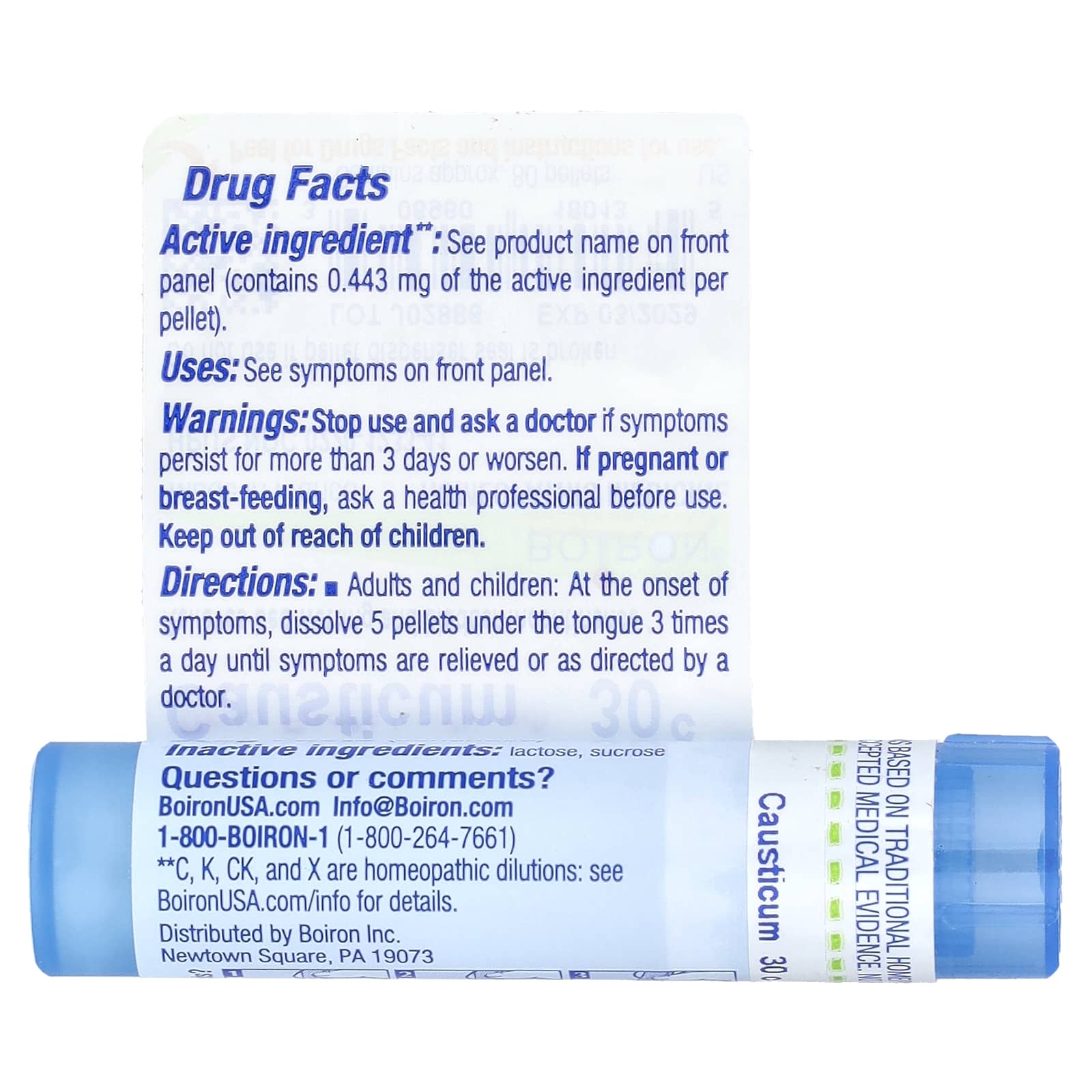 Boiron Causticum 30C: Natural Incontinence Relief for Adults & Children - Image 2