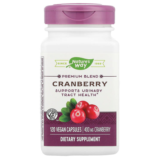 Nature's Way, Premium Blend, Cranberry, 400 mg, 120 Vegan Capsules - Image 1