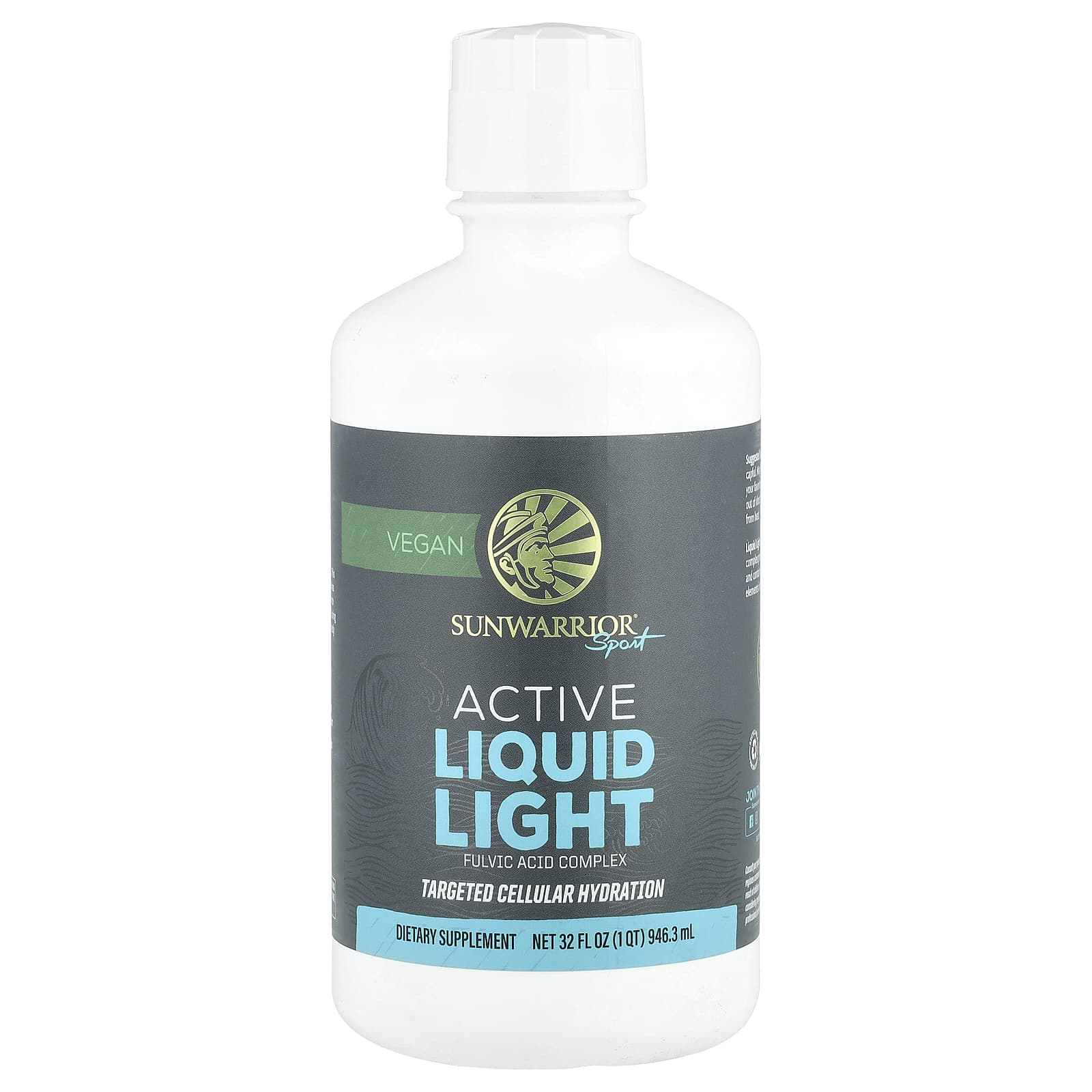 Sunwarrior, Sport, Active Liquid Light Fulvic Acid Complex, 32 fl oz (946.3 ml) - Image 1